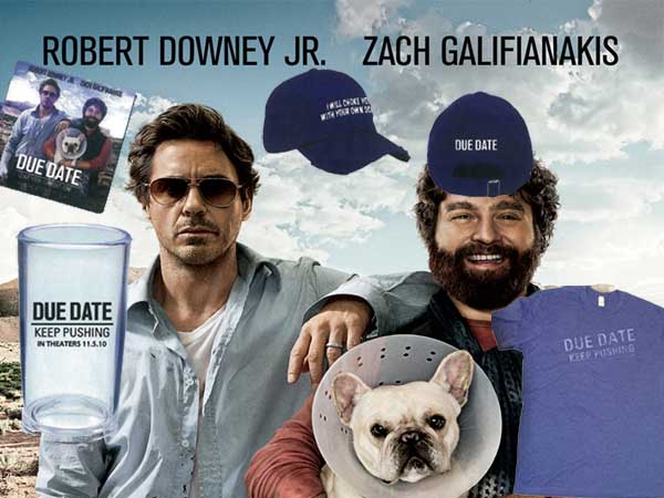 Robert Downey Jr and Zach Galifianakis