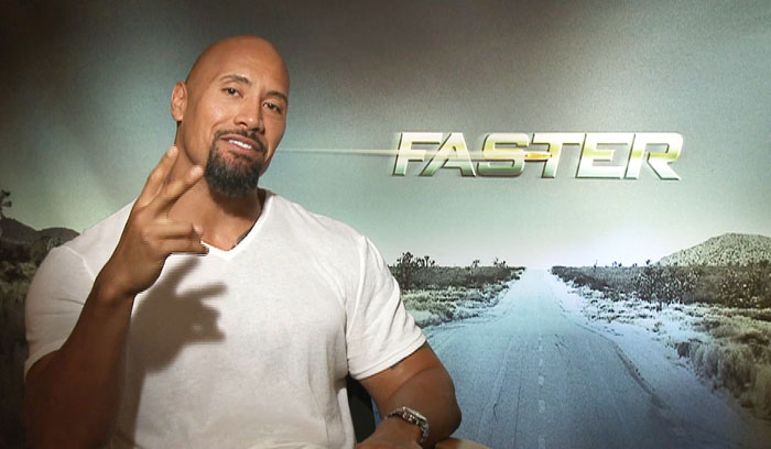 Dwayne Johnson in FASTER