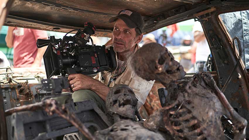 Army of the Dead Netflix Zack Snyder On Set