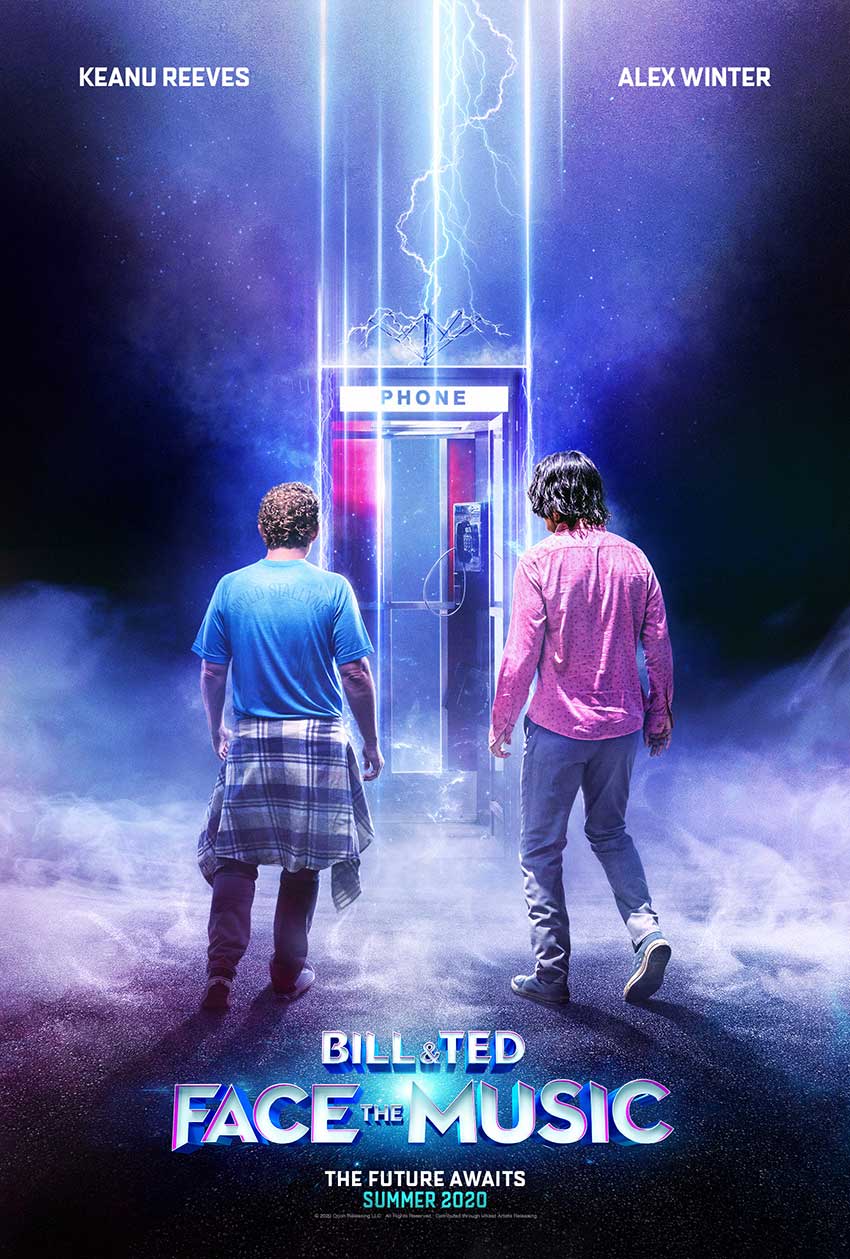 Bill and Ted 3 Face the Music movie poster 2020