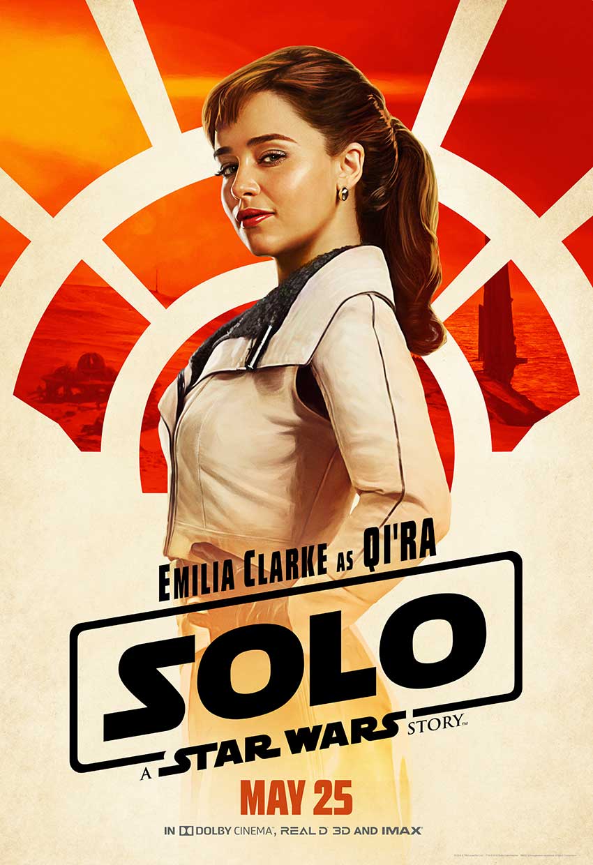 Solo Qira Star Wars movie poster