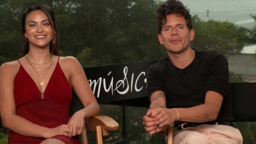 Camila Mendes Rudy Mancuso interview about Musica movie on Prime Video