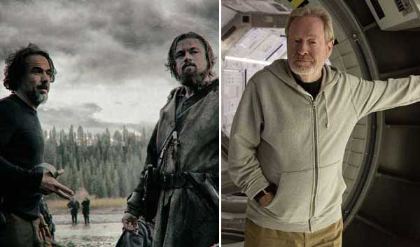 The Martian and The Revenant winners at Golden Globes