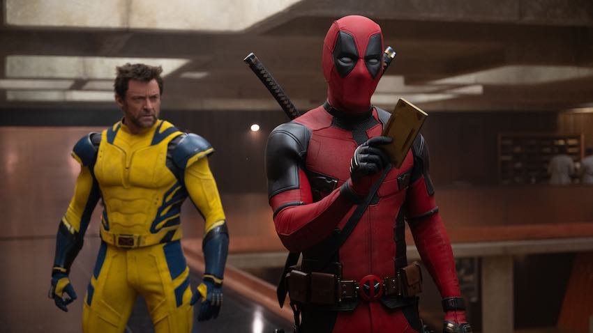 Deadpool and Wolverine movie with Ryan Reynolds and Hugh Jackman 