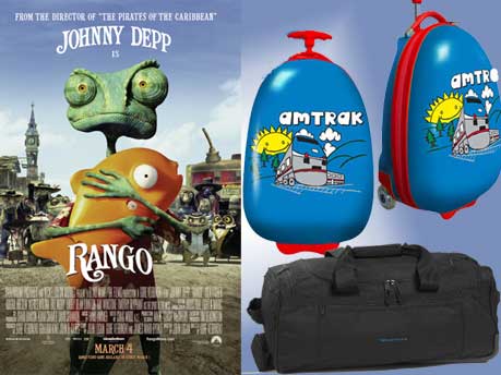 Rango Amtrak Giveaway