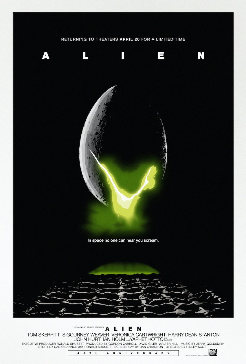 Alien re-release poster 2024