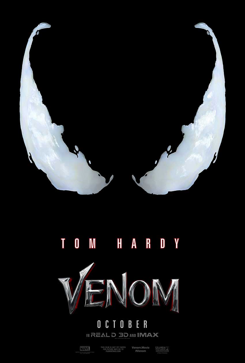 Venom IMAX movie poster