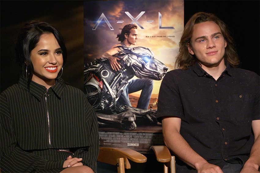 AXL Interview Becky G Alex Neustaedter