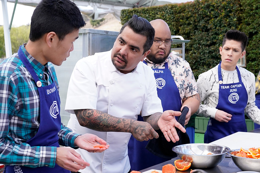 Aaron Sanchez on FOX's MasterChef