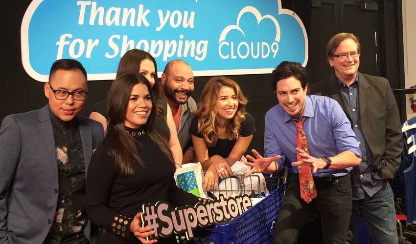 America Ferrara and NBC's Superstore Cast