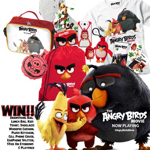 Win 'Angry Birds' Prize Pack and 4DX Movie Tickets in Los Angeles
