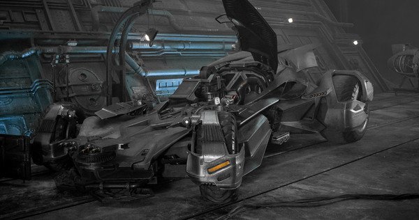 Batmobile Justice League
