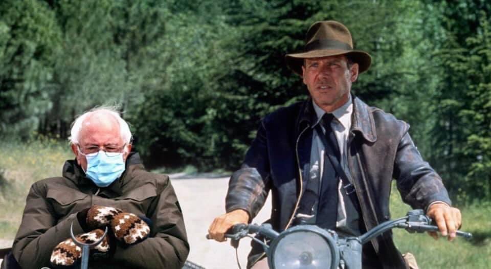 Bernie Sanders Indiana Jones