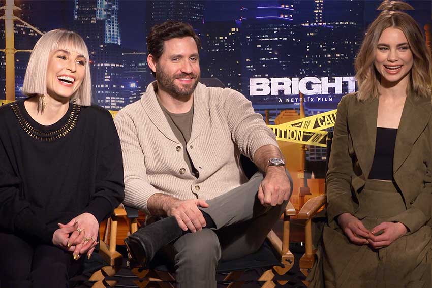 'Bright's' Noomi Rapace, Edgar Ramirez and Lucy Fry Wanted To Lose Elvish Teeth Prop