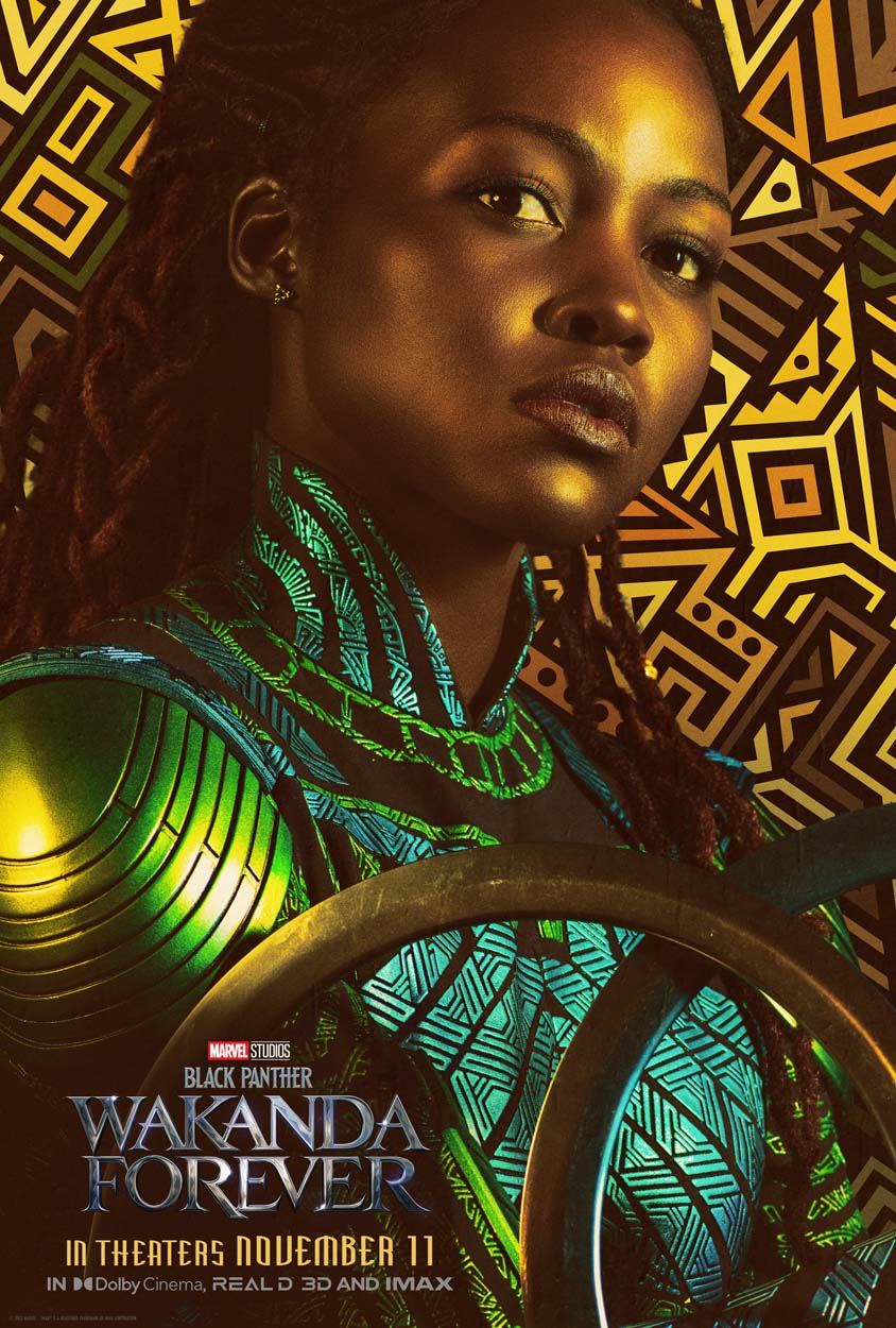 BlackPanther2 Gold Series CharacterPosters Nakia v1 Lg