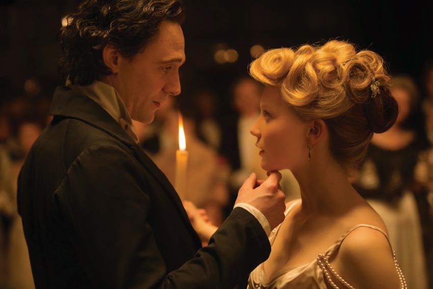 Crimson Peak movie Tom Hiddleston Mia Wasikowska