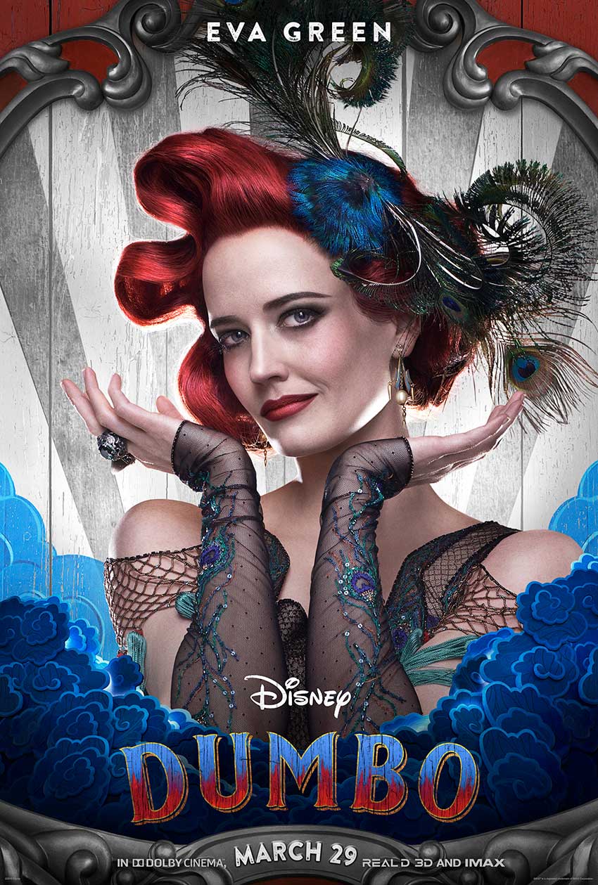 Dumbo movie Eva Green character poster