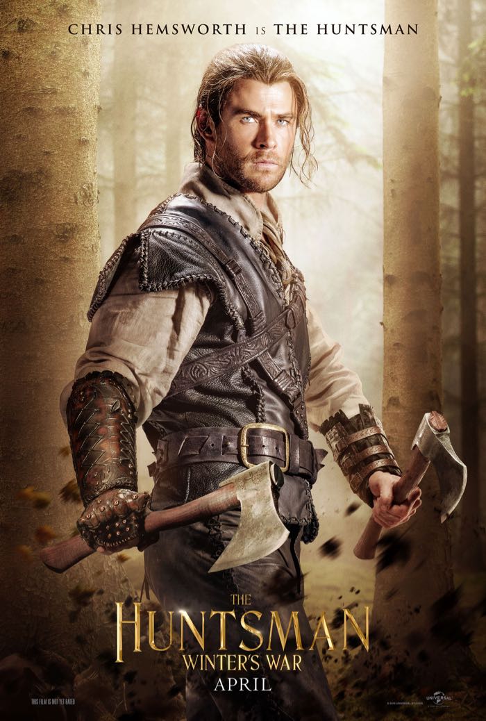 The Huntsman movie poster Chris Hemsworth