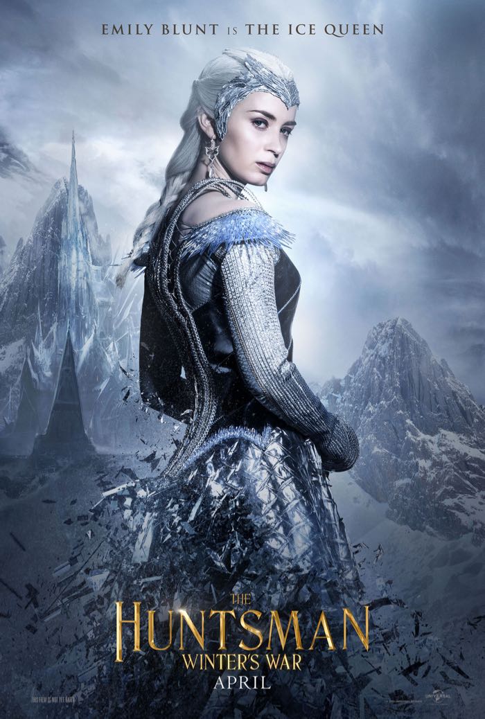 The Huntsman movie poster Emily Blunt