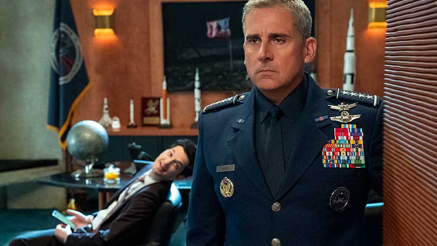 'Space Force' First Look Images: Lisa Kudrow Joins Steve Carell and John Malkovich in Netflix Comedy