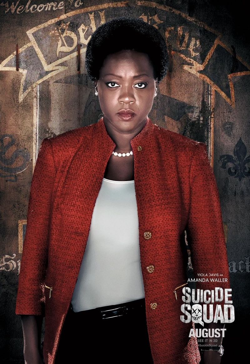 Amanda Waller Suicide Squad Poster
