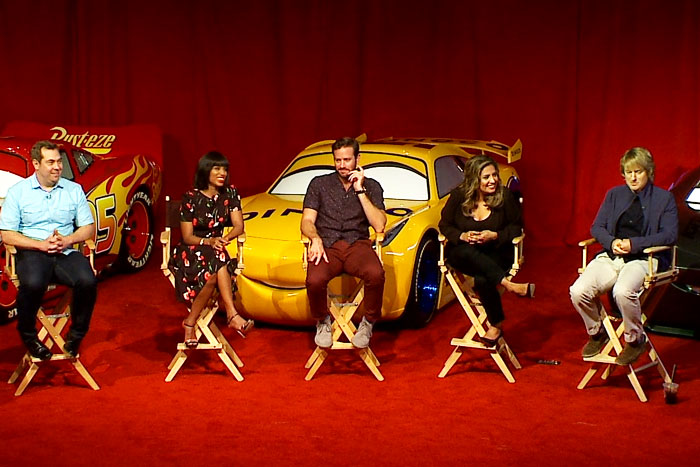 Cars Interview Cristela Alonso Owen Wilson Kerry Washington Armie Hammer