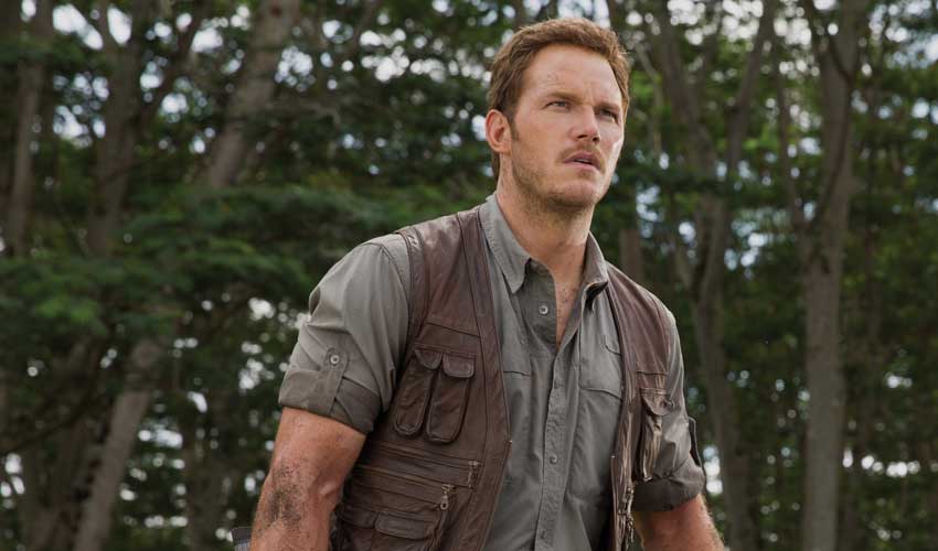 Chris Pratt in Jurassic World