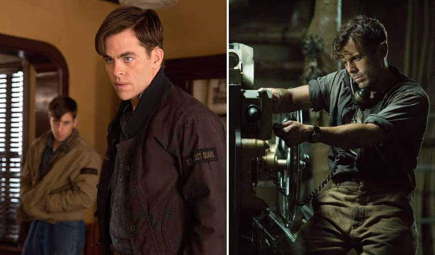Chris Pine and Casey Affleck on Playing Non-Brooding Heroes in 'The Finest Hours'