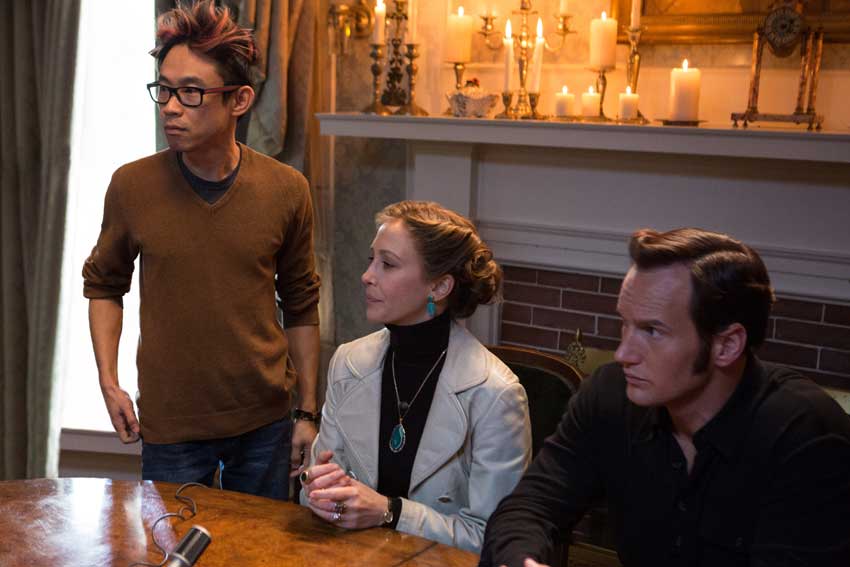 The Conjuring 2 James Wan, Patrick Wilson, Vera Farmiga