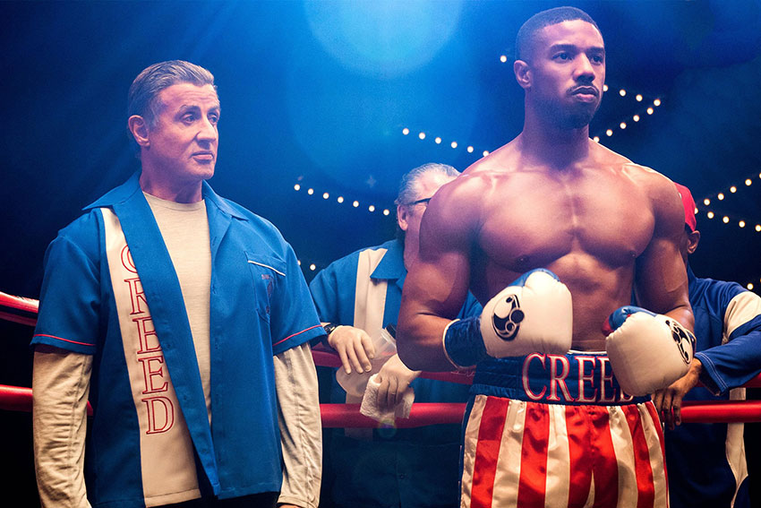 Creed II Movie Sylvester Stallone Michael B Jordan 850