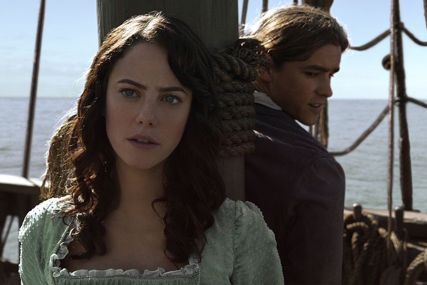 DeadMenTellNoTales BrentonThwaites Kaya Scodelario