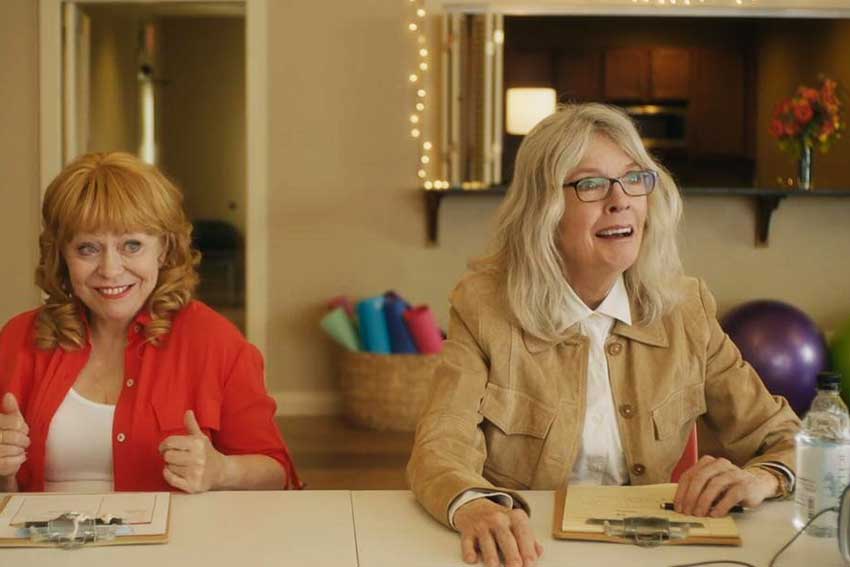 Diane Keaton Jacki Weaver Poms Movie