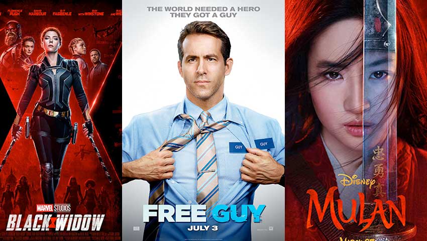 Disney New Dates Mulan, Free Guy, Black Widow