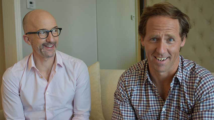 Downhill Directors Nat Faxon Jim Rash