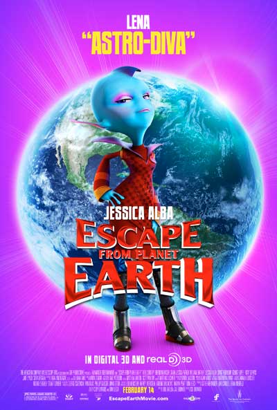Win ESCAPE FROM PLANET EARTH Movie Tickets