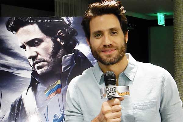 Edgar Ramirez Talks THE LIBERATOR & Simón Bolívar (Video)