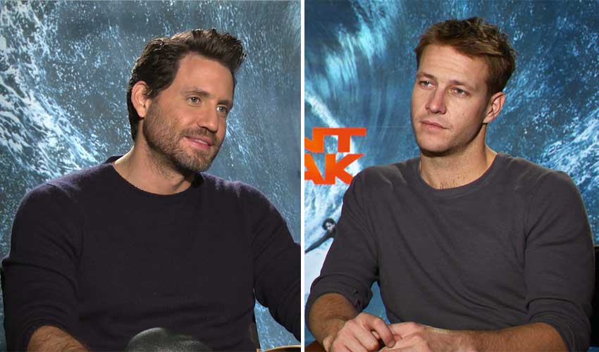 Edgar Ramirez and Luke Bracey Talk POINT BREAK's Three-Way Bromance