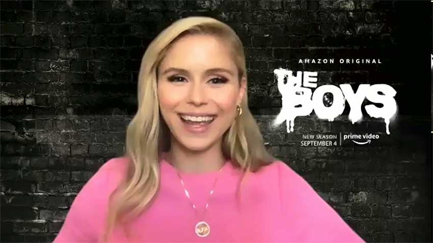 Erin Moriarty The Boys Interview season 2 850