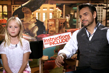 Eugenio Derbez Talks Movie Making &amp; INSTRUCTIONS NOT INCLUDED