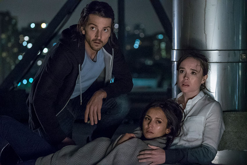 Diego Luna and Nina Dobrev Hook Up In New Flatliners Movie Trailer