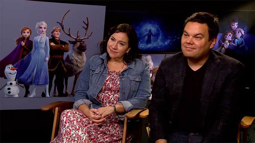 Frozen 2 Kristen Anderson Lopez Robert Lopez interview