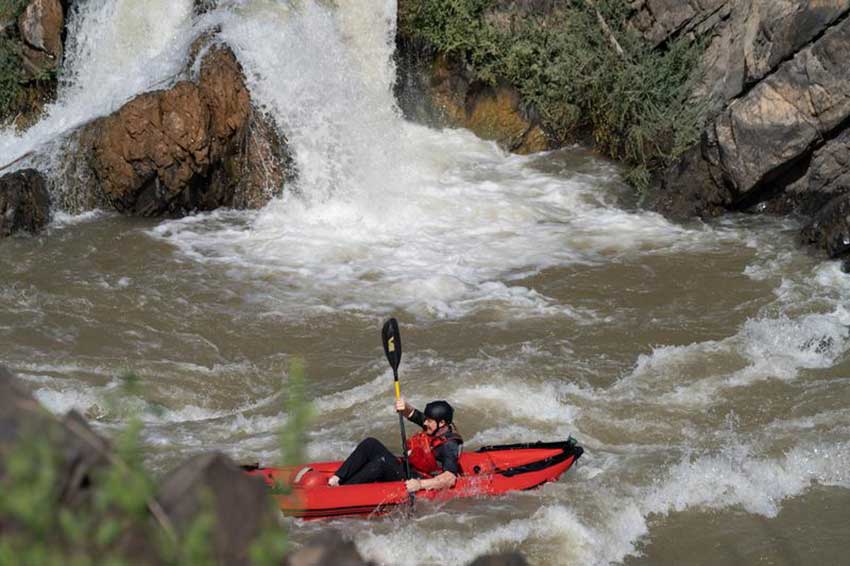 Gordon Ramsay Uncharted Kayaking