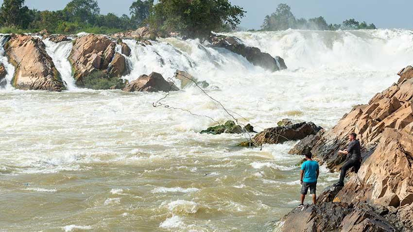 Exclusive: Watch Gordon Ramsay Risk Life Fishing in Laos for 'Uncharted' Show
