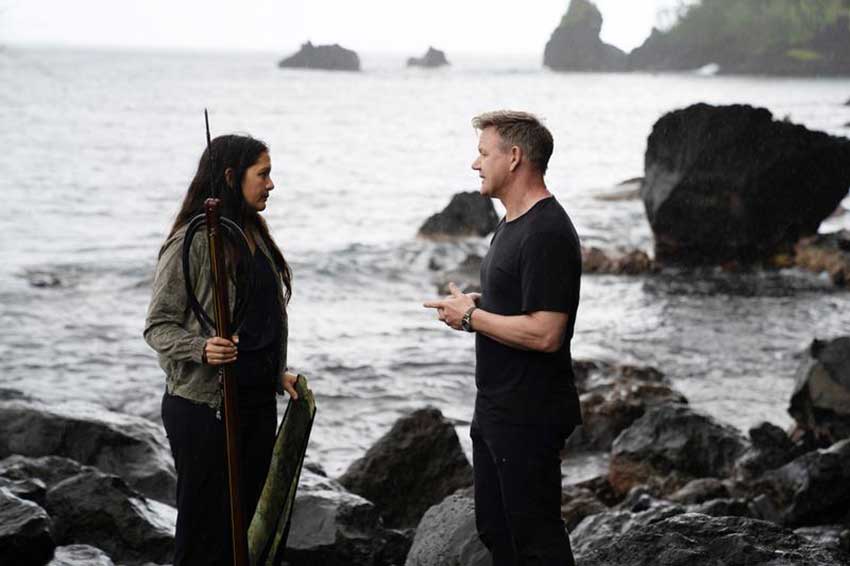 Gordon Ramsay Uncharted spear fishing