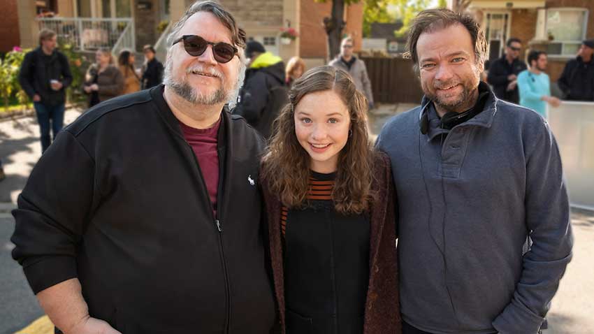 Guillermo del Toro Zoe Coletti Andre Ovalle Scary Stories To Tell Dark