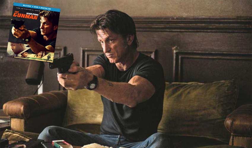 Gunman Sean Penn Bluray giveaway