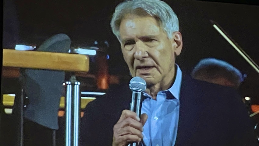 Harrison Ford Shows Up at Star Wars Celebration To Reveal Indiana Jones 5 Release Date and Photo