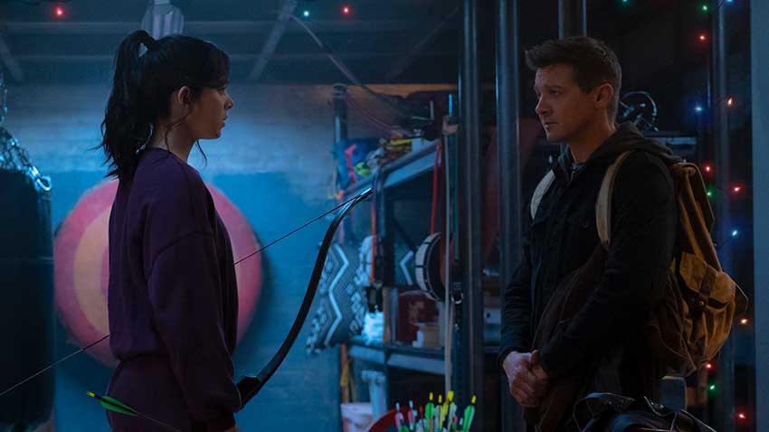 Hawkeye Jeremy Renner Hailee Steinfeld