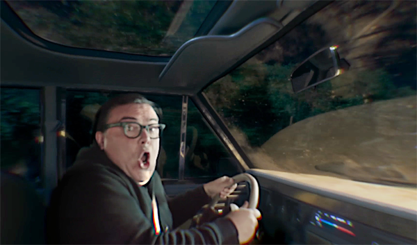 Jack Black Goosebumps Virtual Car Ride