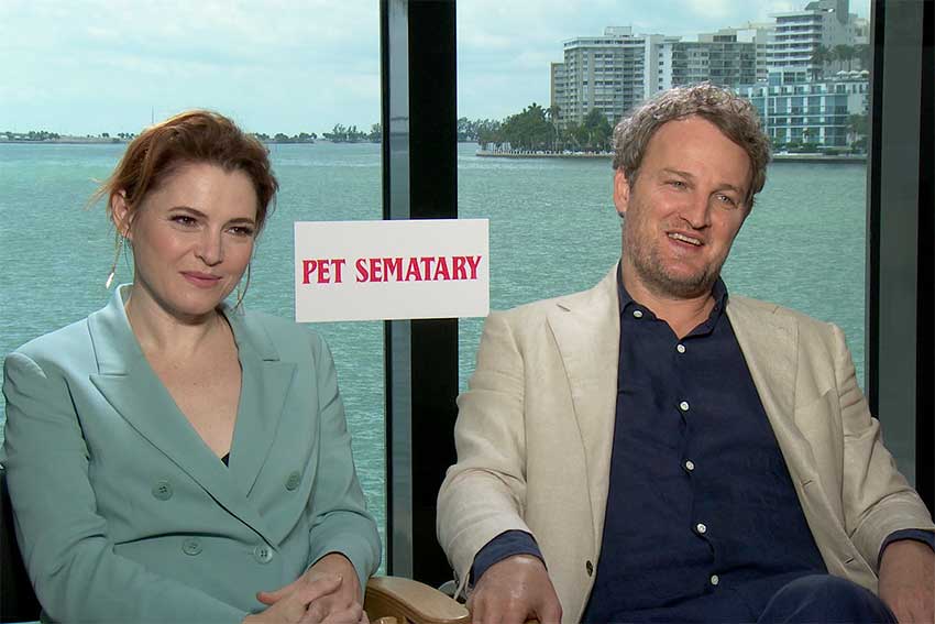 ‘Pet Sematary's’ Jason Clarke and Amy Seimetz On Getting Stephen King's Thumbs Up